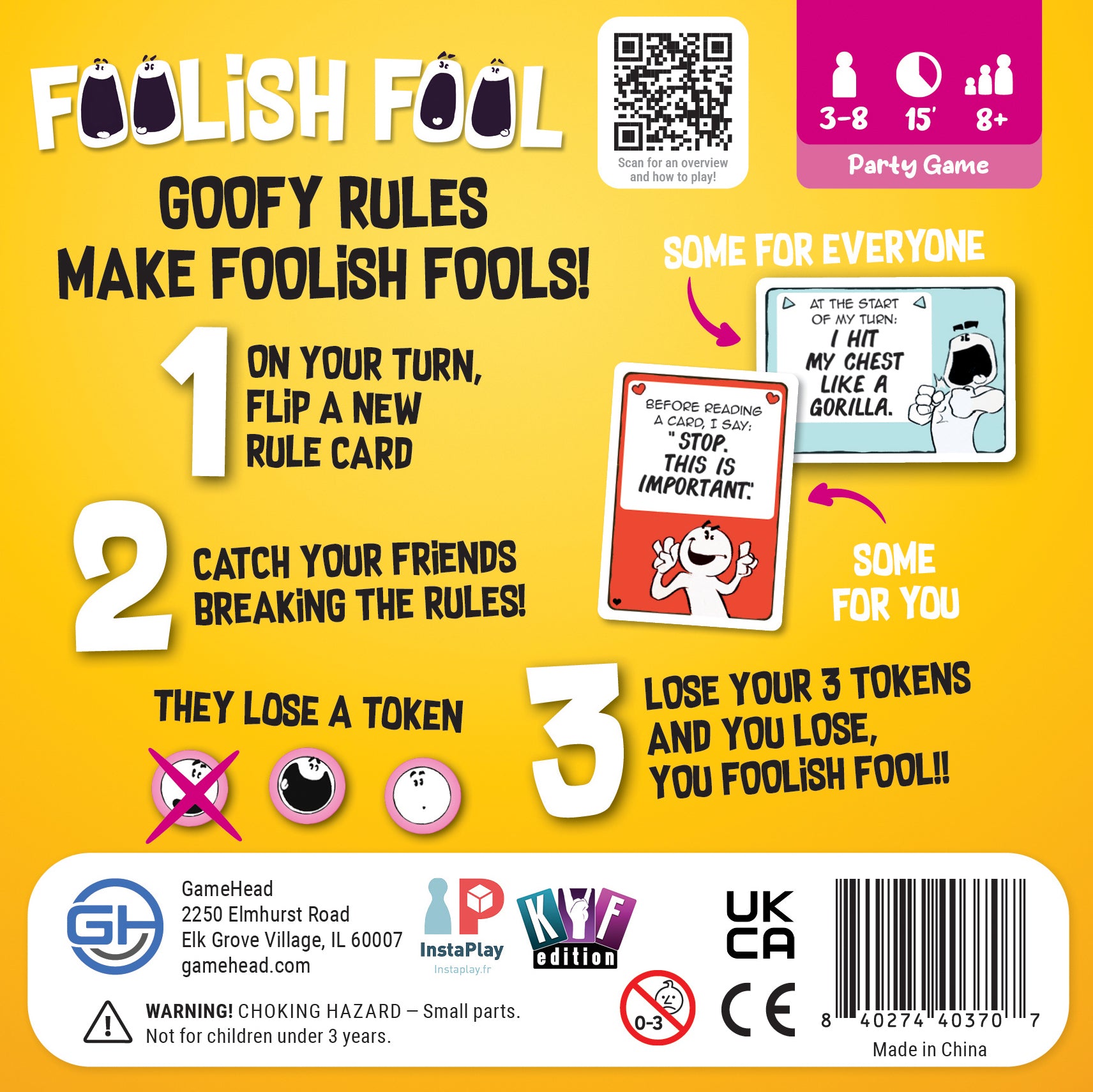 Foolish Fool - GameHead
