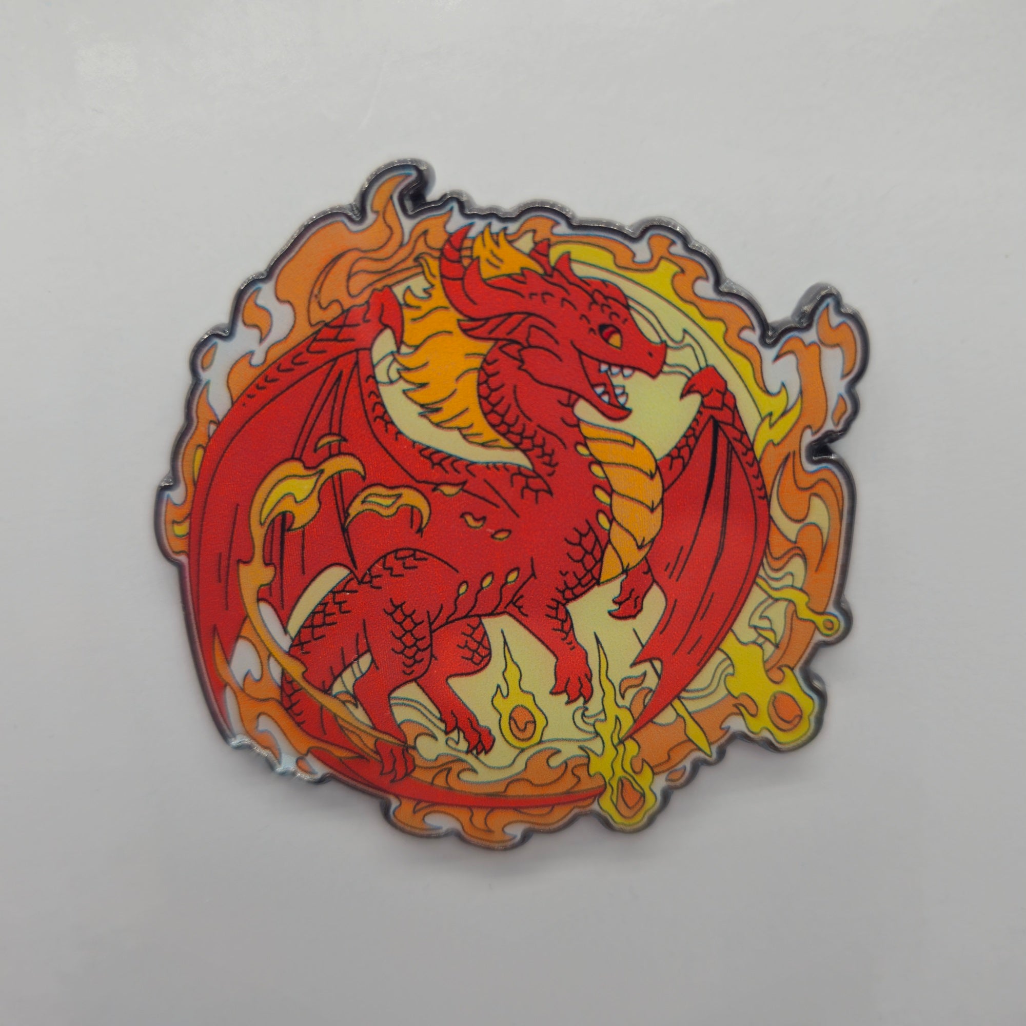 Spark, Fire Dragon Pin
