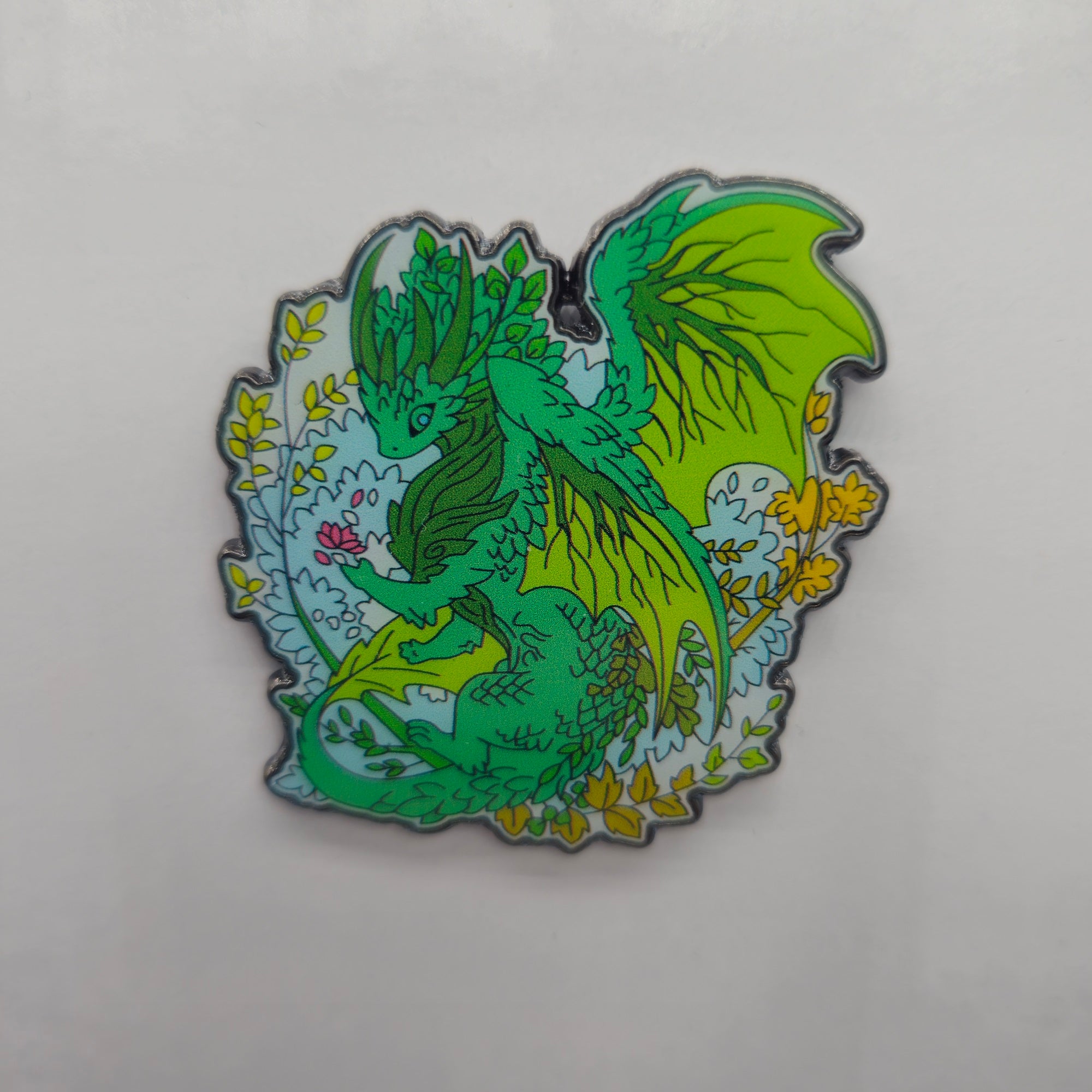 Timber, Forest Dragon Pin