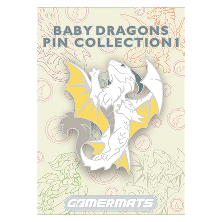 Baby White Dragon from Baby Dragons Pin Set 1
