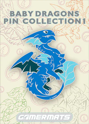 Baby Blue Dragon from Baby Dragons Pin Set 1