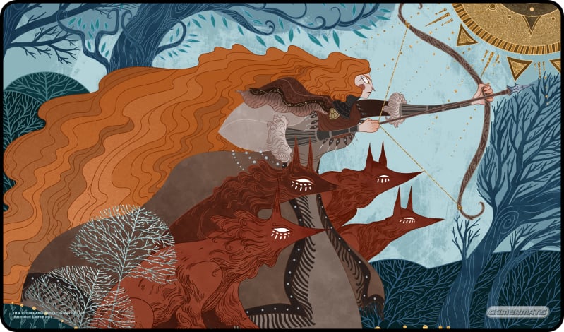 Fox in the Hunt - Playmat