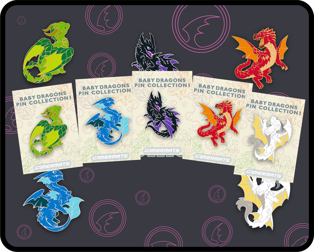 Baby Dragons Complete Pin Set