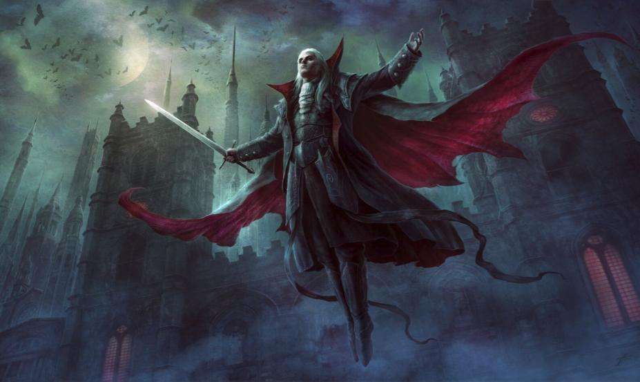 Vampire - Jason Engel - Playmat Standard No Border - 24" x 14" x 1/16"