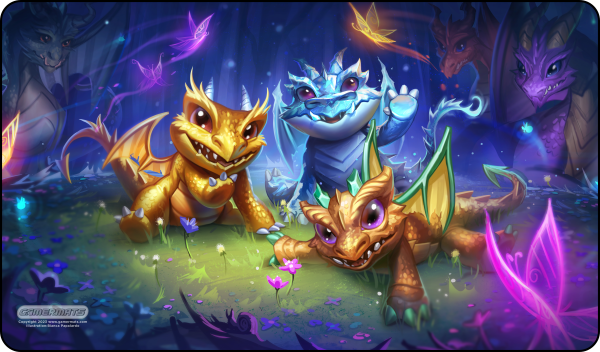 Baby Dragons the New Clutch - Playmat