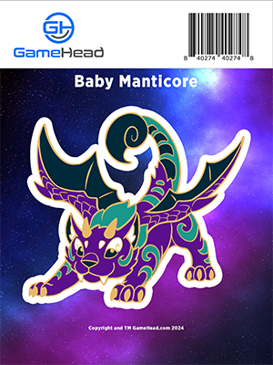 Baby Manticore - Sticker