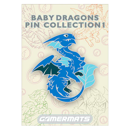 Baby Blue Dragon from Baby Dragons Pin Set 1