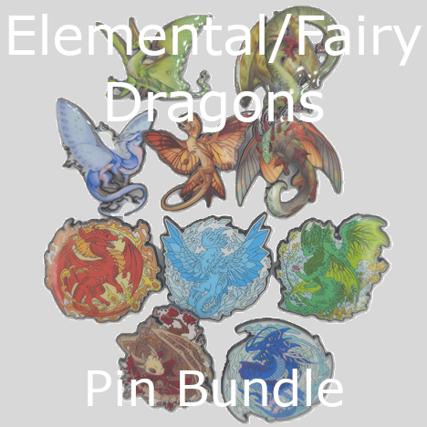 New Dragons Pin Bundle