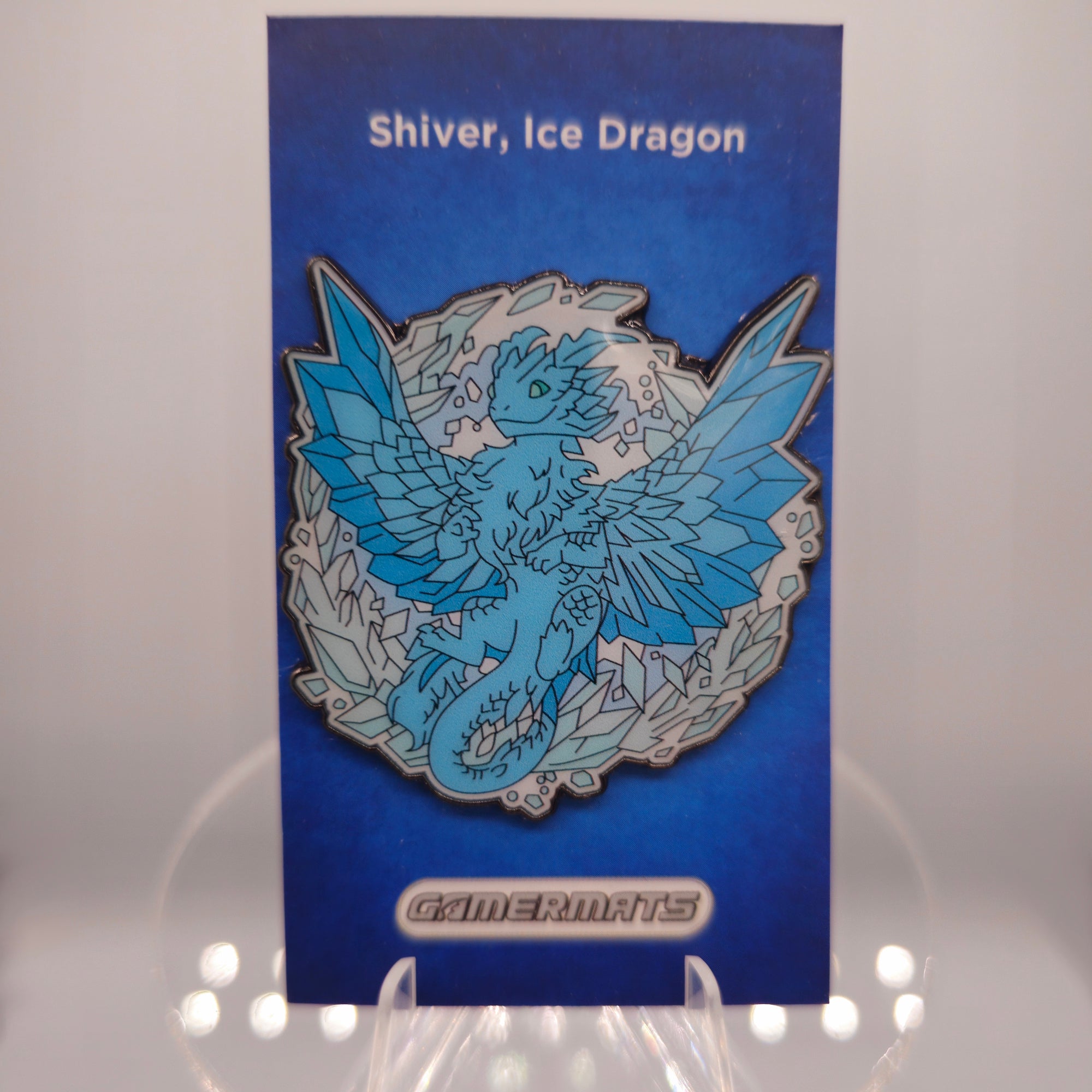 Shiver, Ice Dragon Pin