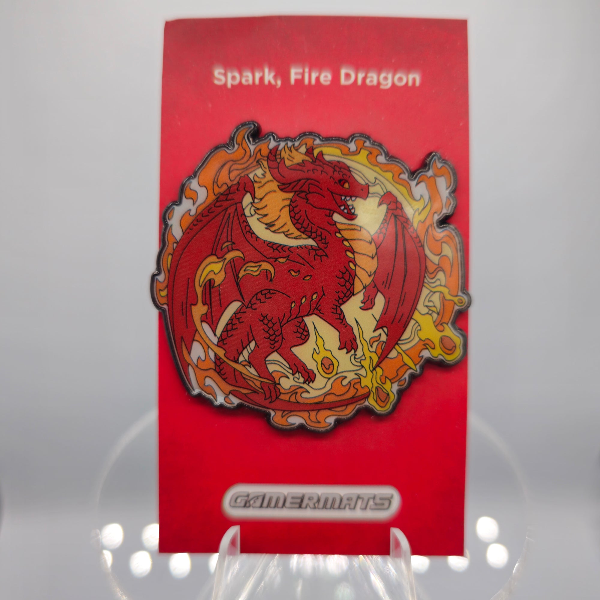 Spark, Fire Dragon Pin