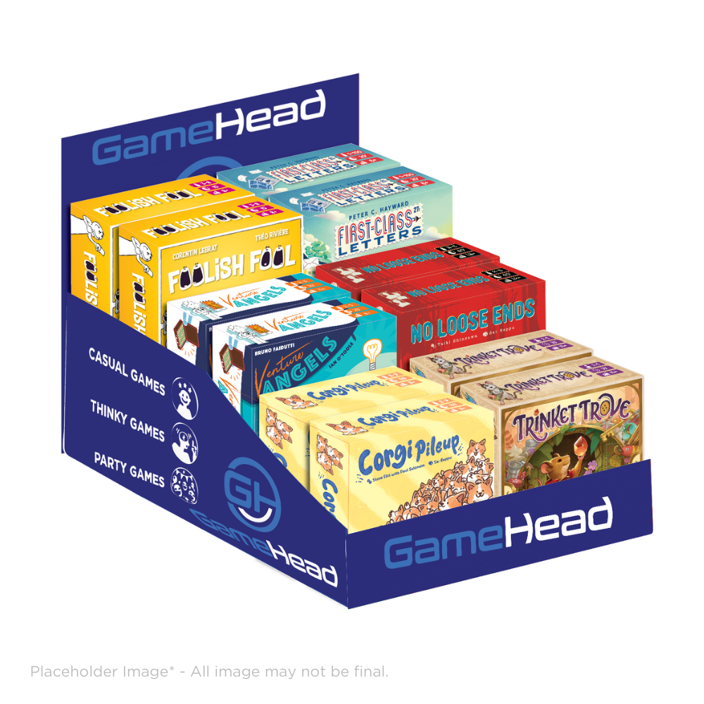 GameHead Retailer Bundle with Countertop Display