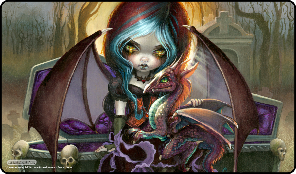 Griffith Vampire Dragonling by Jasmine Becket - Playmat