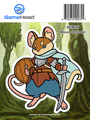 Mirin the Mouse Defender - Sticker