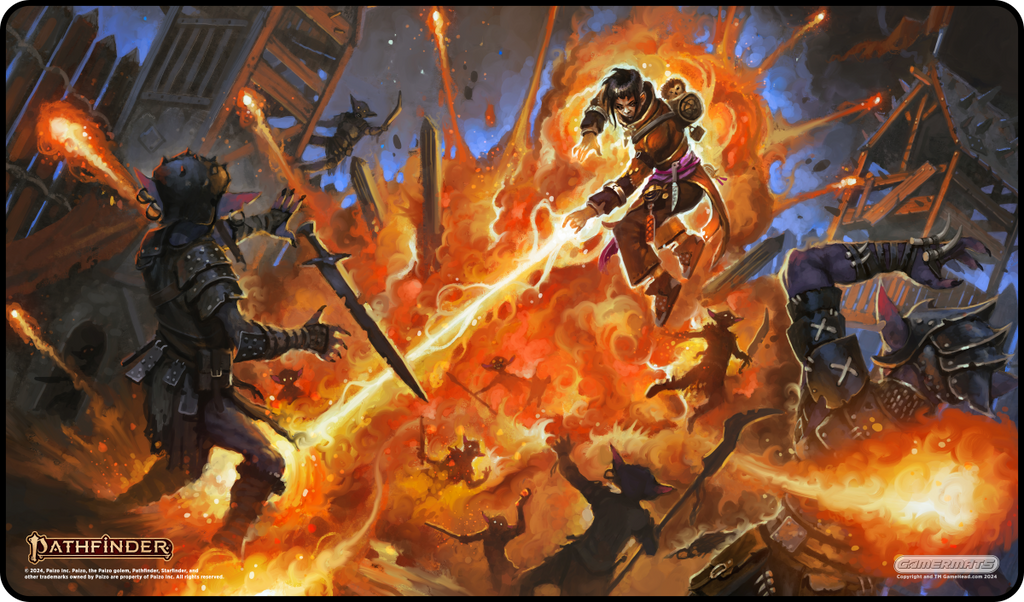 Yoon the Kineticist - Pathfinder Playmat