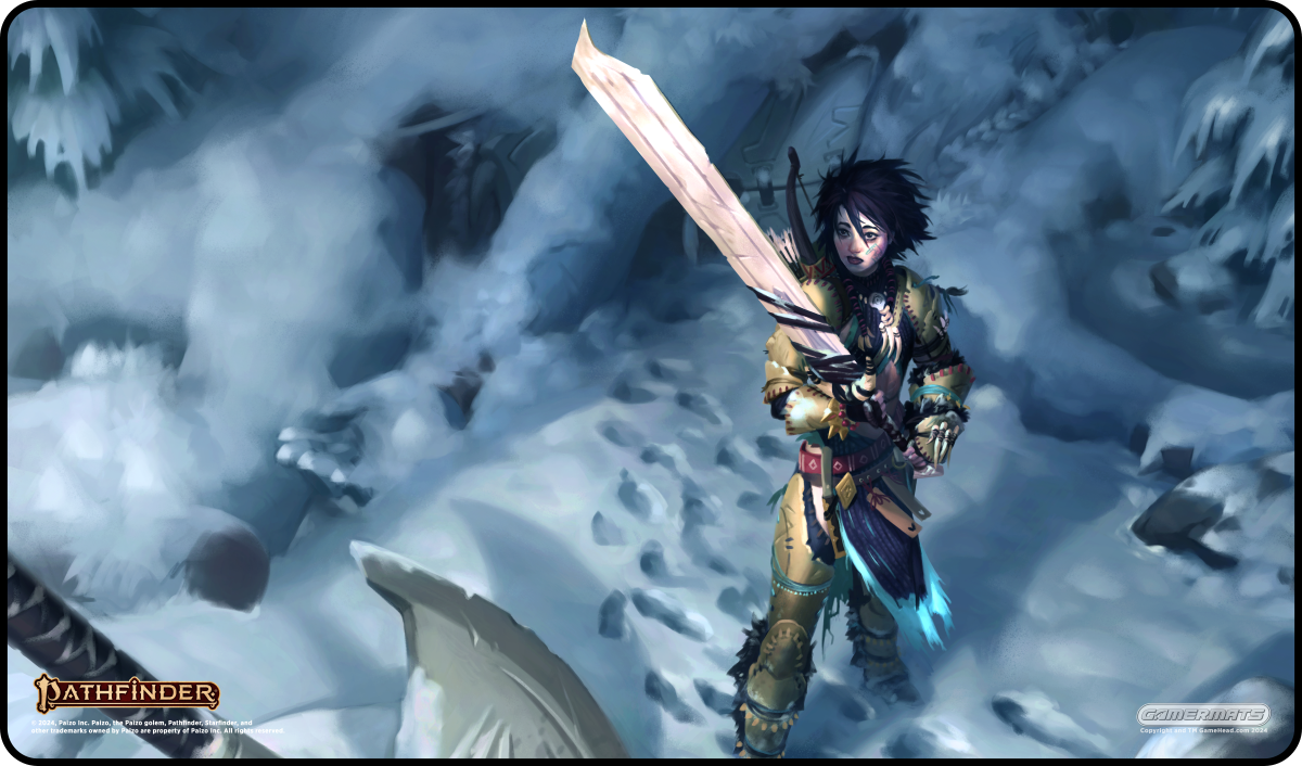 Amiri Finds Her Sword - Pathfinder Playmat