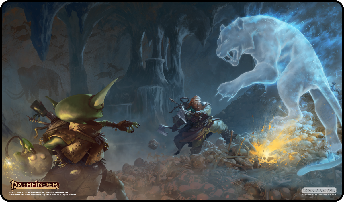 Quest for the Frozen Flame - Pathfinder Playmat