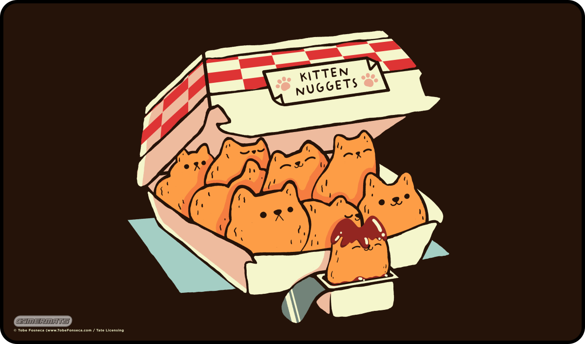 Kitten Nuggets by Tobe Fosneca - Playmat