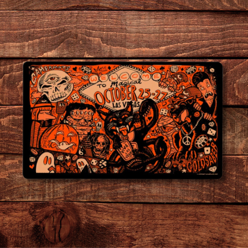 MTGプレイマット　MagicCon: Las Vegas 2024 Goldsabertooth - Magic Con Las Vegas 2024