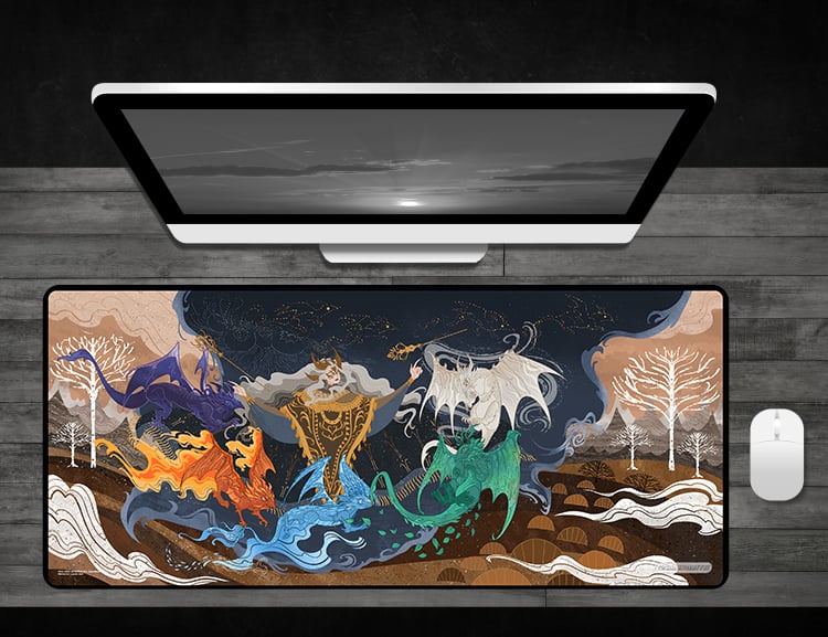 Legend of the Baby Dragons - Deskmat