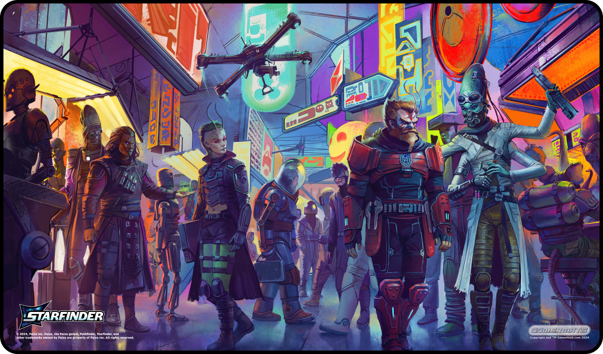 Ports of Call - Starfinder Playmat