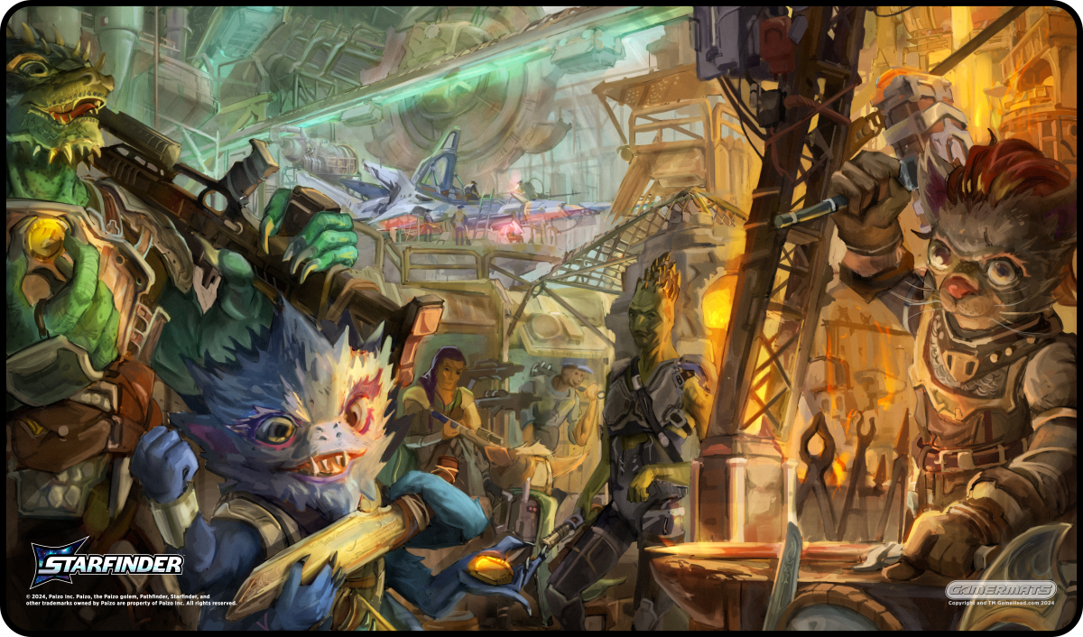 Black Market - Starfinder Playmat