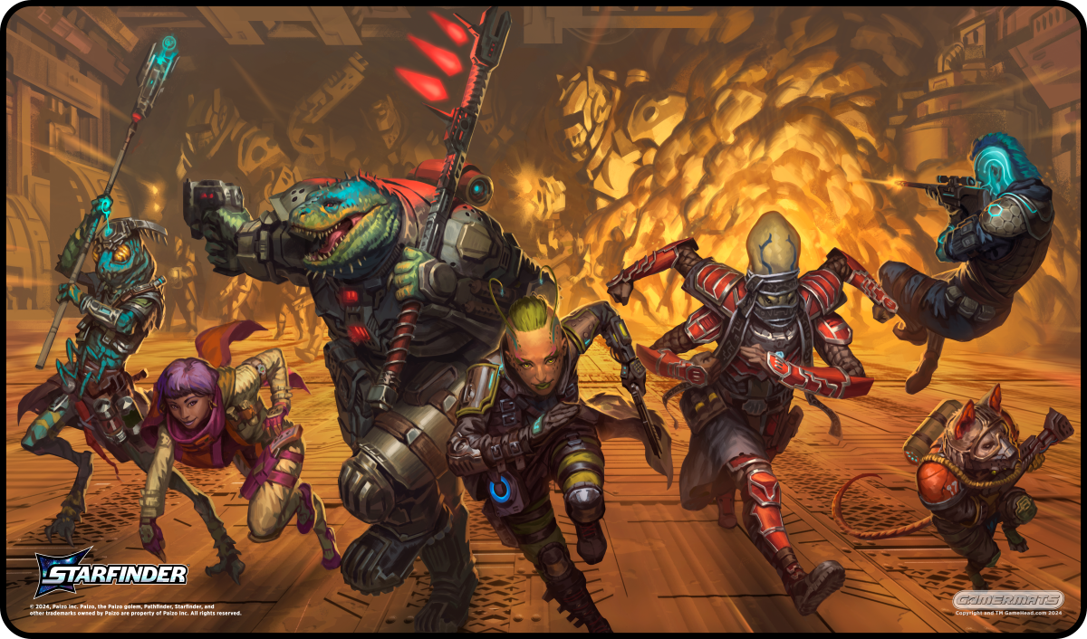 Tactical Retreat - Starfinder Playmat