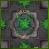 Battle Royale - Alien Beacon - ROC/HeroClix Battle Royale Mat Square Corners - 24" x 24" x 1/16"