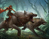 dark-red-riding-hood-metal-print16" x 20"