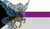 Demisexual Unicorn Flag - Playmat