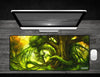 Keeper of the Forest - Deskmat Premium Black Stitched - 32" x 14" x 1/8"