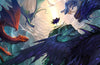 Lotus Guardians - Fine Art Print Premium Paper - 11" x 17"