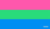Polysexual Pride Flag - Playmat
