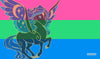 Polysexual Unicorn Flag - Playmat