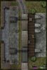 Train Stop Map C - ROC/HeroClix Mat Square Corners - 36" x 24" x 1/16"